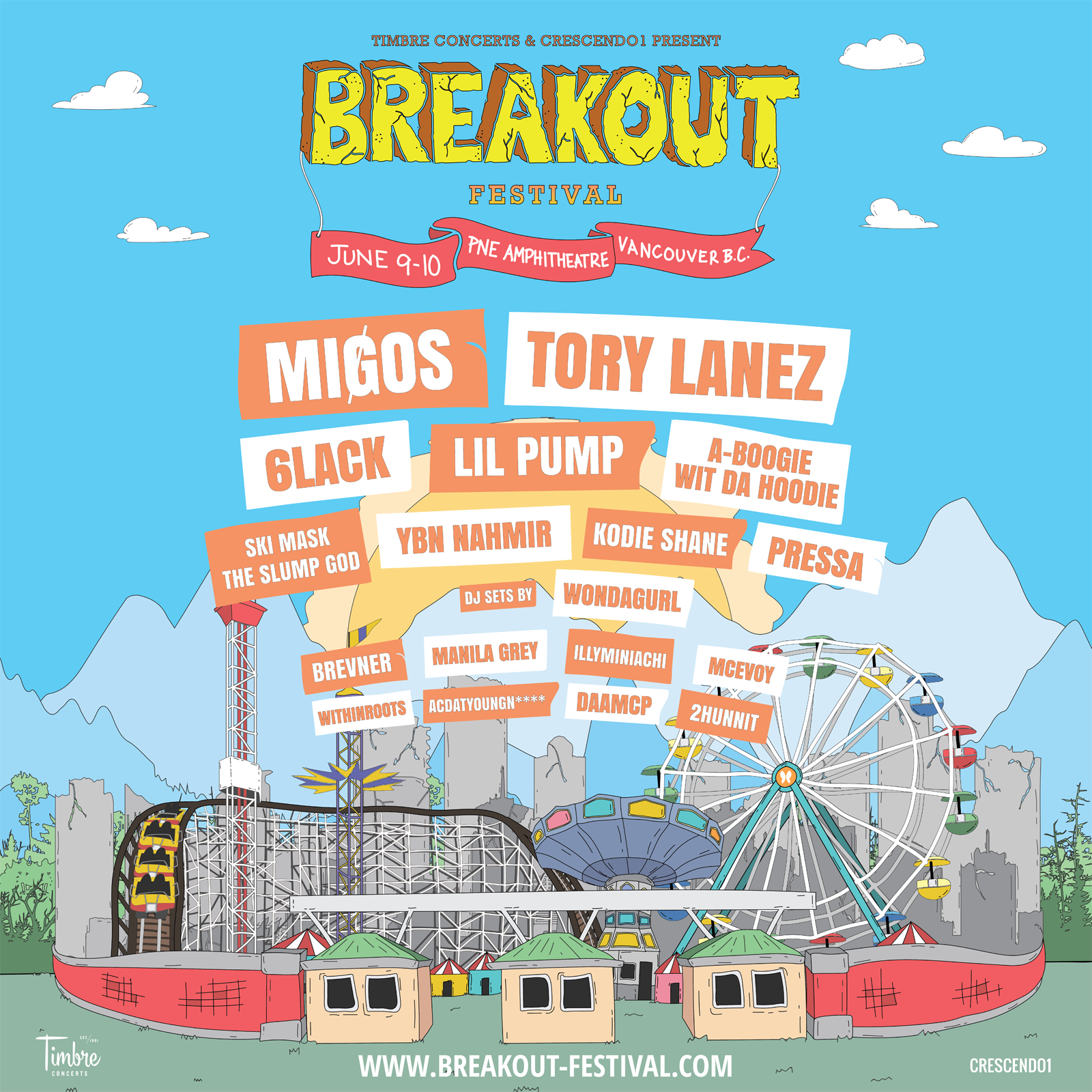 Breakout Festival 2018 PNE