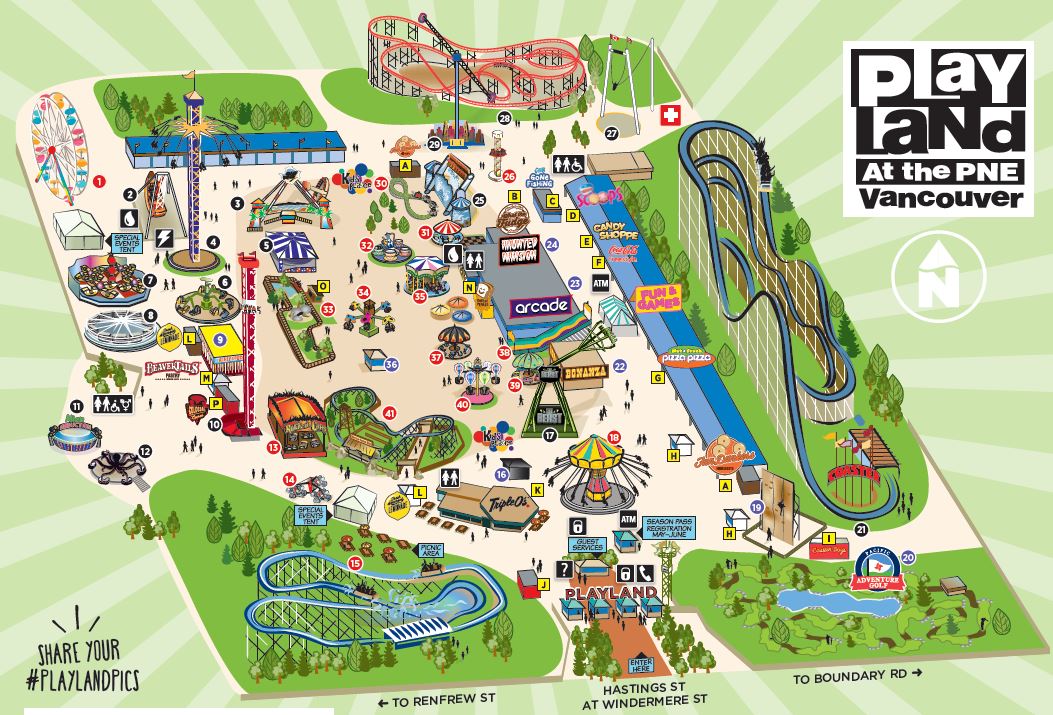 Playland Map2018 